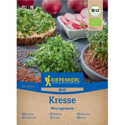 BIO Řeřicha - Kiepenkerl - bio osivo na klíčky - 60 g