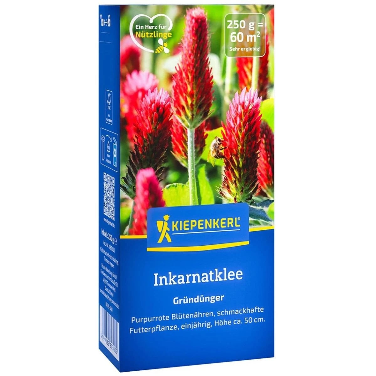 Zelené hnojení - Jetel inkarnát - osivo - 250 g