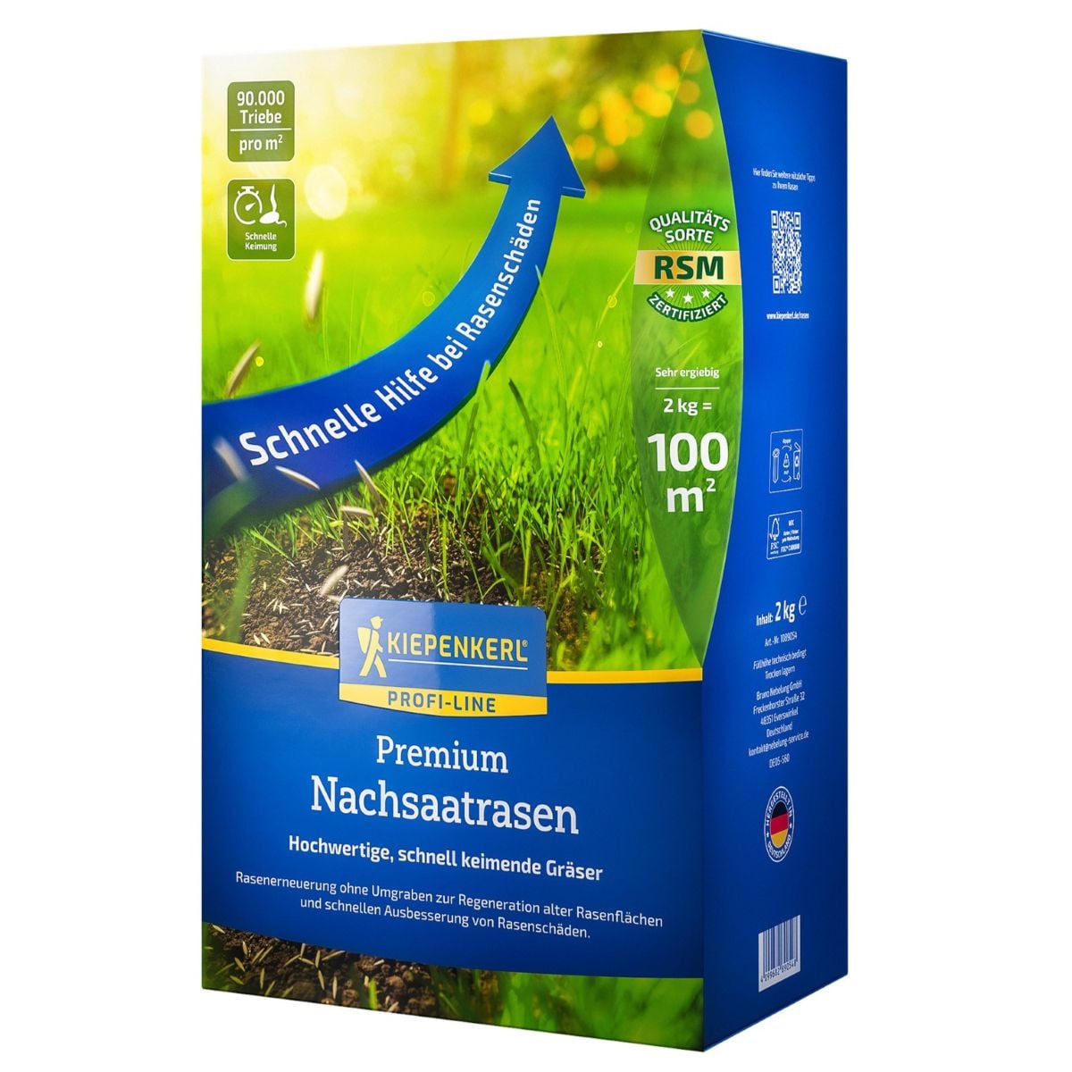 Trávník k dosetí Premium - osivo Kiepenkerl - směs - 2 kg