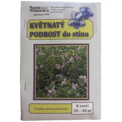 Květnatý podrost do stínu - osivo Planta Naturalis - směs lučních květin a trav - 40 g