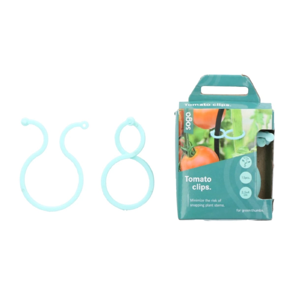Klipsy na rajčata - SOGO - pěstební pomůcky - 15 ks