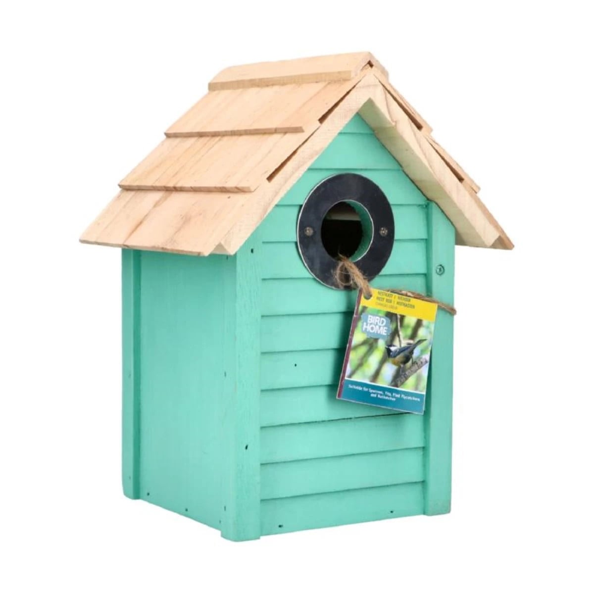 Ptačí budka zelená Beach Hut Curacao - domek pro ptactvo - 1 ks