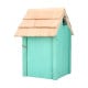 Ptačí budka zelená Beach Hut Curacao - domek pro ptactvo - 1 ks