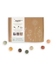 Semínkové bomby - dárková sada - Blossombs - 7 kuliček - 1 balení