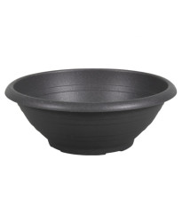 Žardinka Campana plastová antracit - 25 x 10 cm - pěstební pomůcky - 1 ks