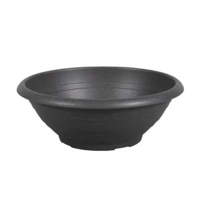 Žardinka Campana plastová antracit - 25 x 10 cm - pěstební pomůcky - 1 ks