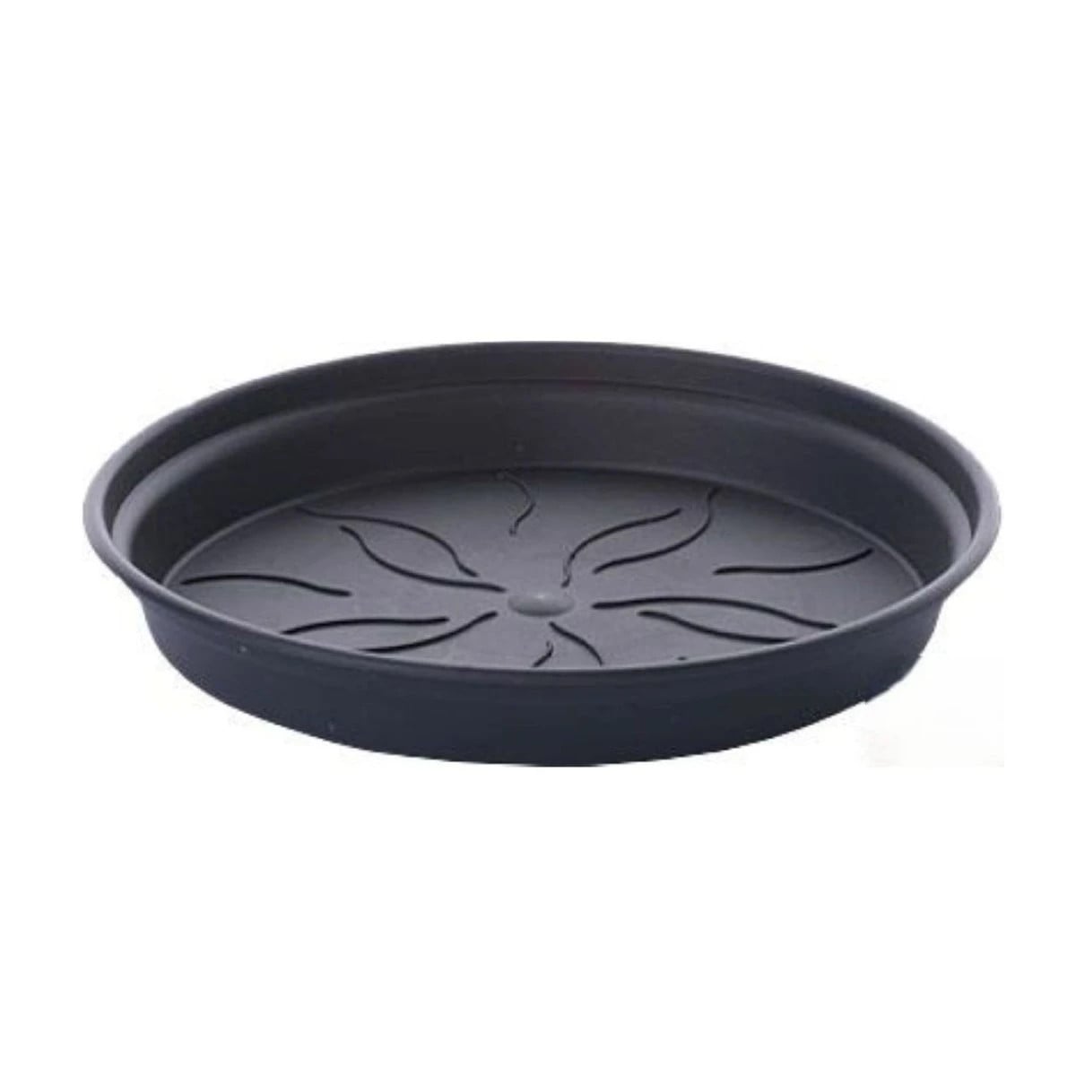 Podmiska Green Basics - černá - 25 cm - pěstební pomůcky - 1 ks