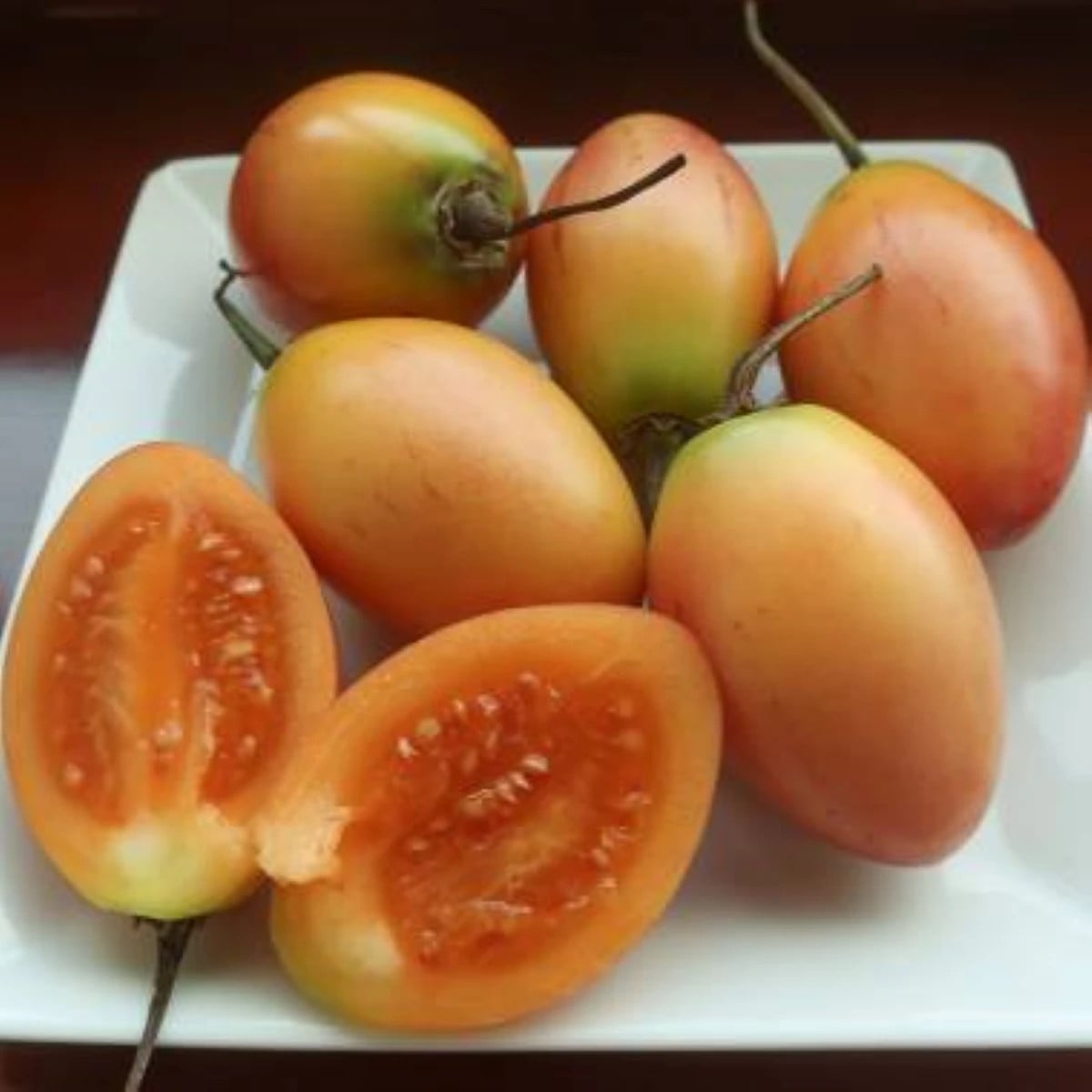 Rajčatový strom žlutý Tamarillo - Cyphomandra betacea - osivo rajčatového stromu - 5 ks
