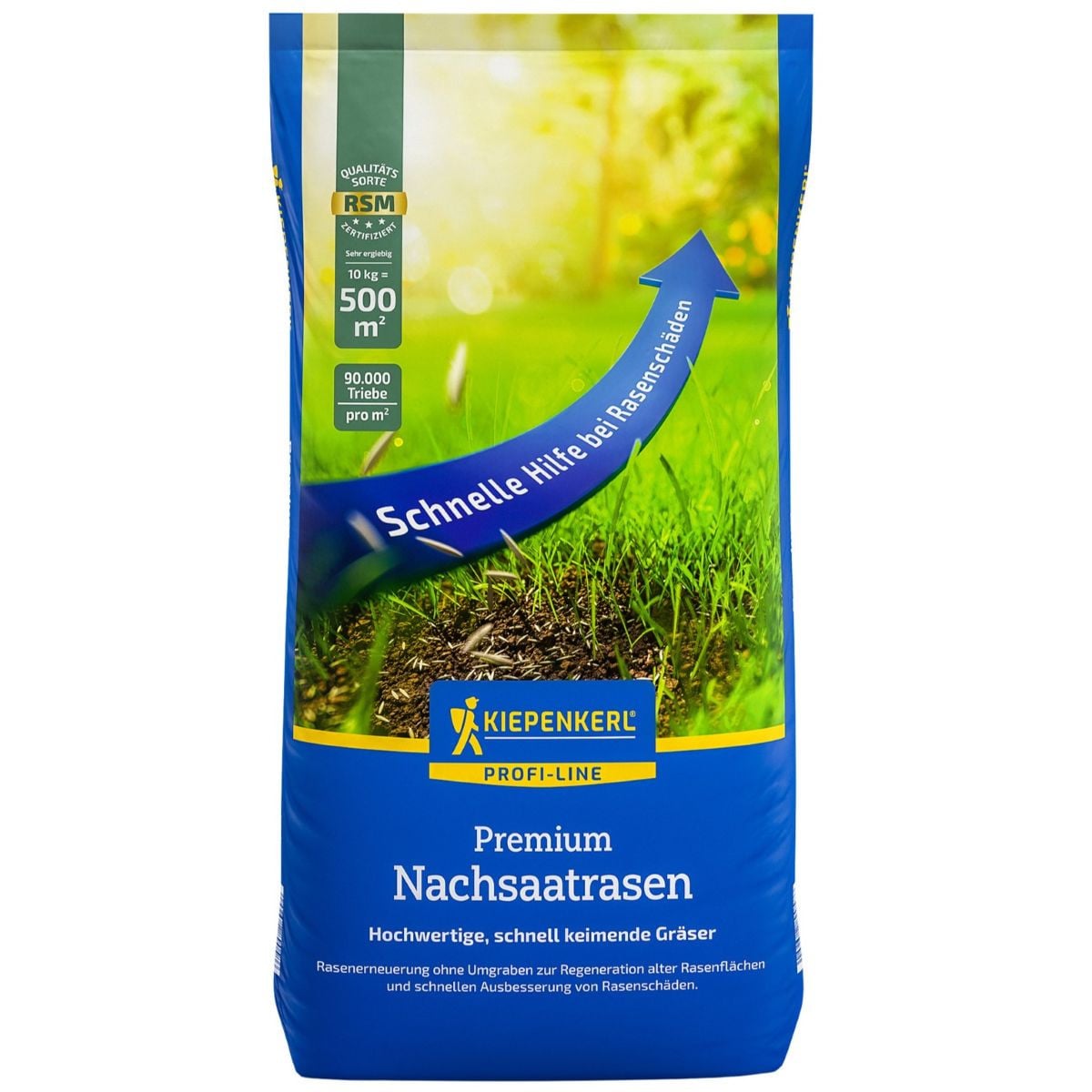 Trávník na dosetí Premium - osivo Kiepenkerl - směs - 10 kg