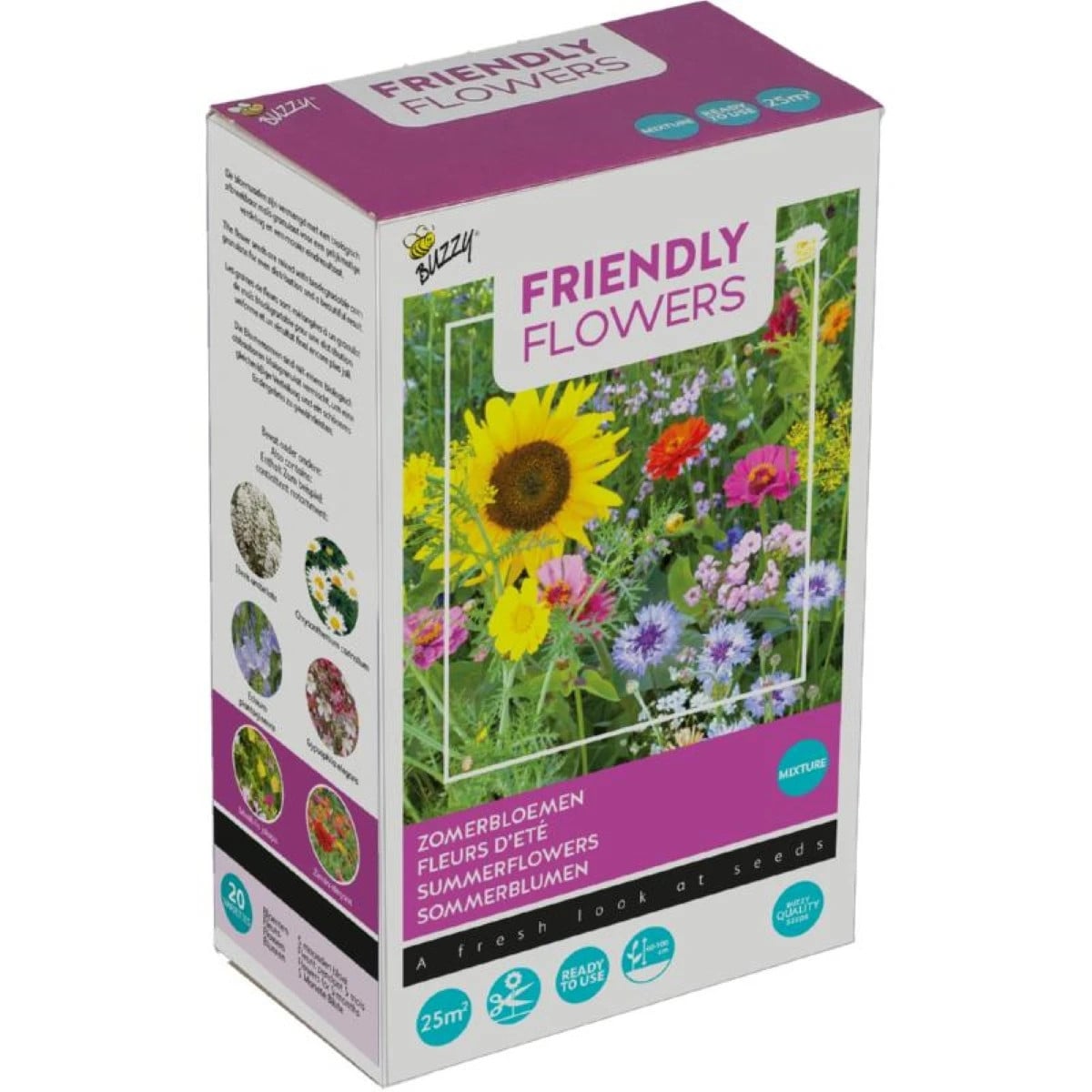 Buzzy - Květinová směs Flower Meadow - Pieterpik - 1 ks