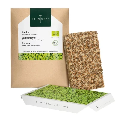 BIO Rukola - mikrozelenina - microgreens - Heimgart - náhradní pláty - 1 ks