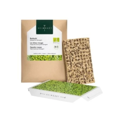 BIO Červené zelí - mikrozelenina - microgreens - Heimgart - náhradní pláty - 1 ks