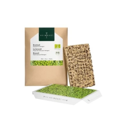 BIO Brokolice - mikrozelenina - microgreens - Heimgart - náhradní pláty - 1 ks