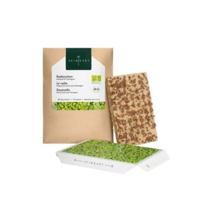 BIO Ředkvička - mikrozelenina - microgreens - Heimgart - náhradní pláty - 1 ks