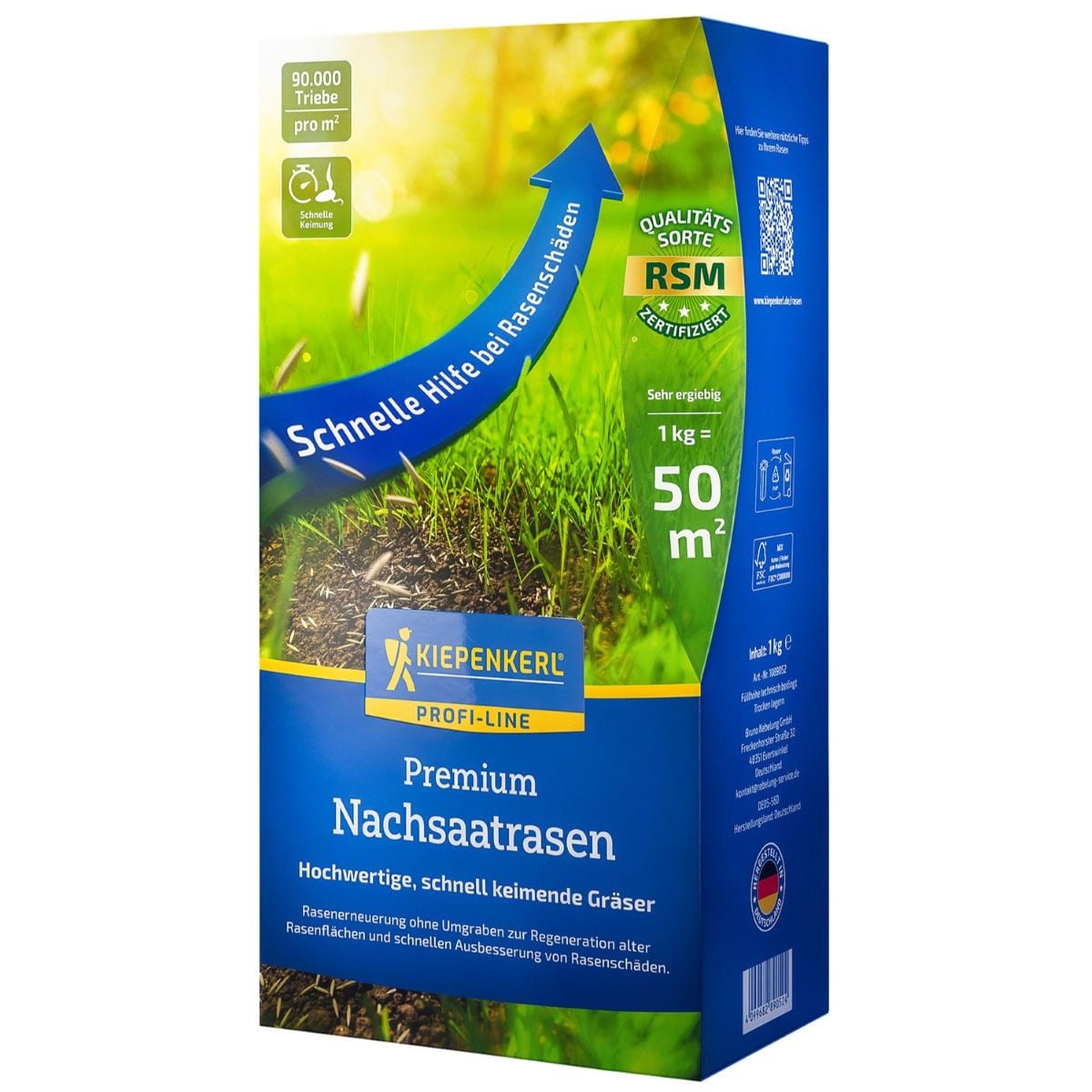 Trávník na dosetí – travní osivo – Kiepenkerl – směs