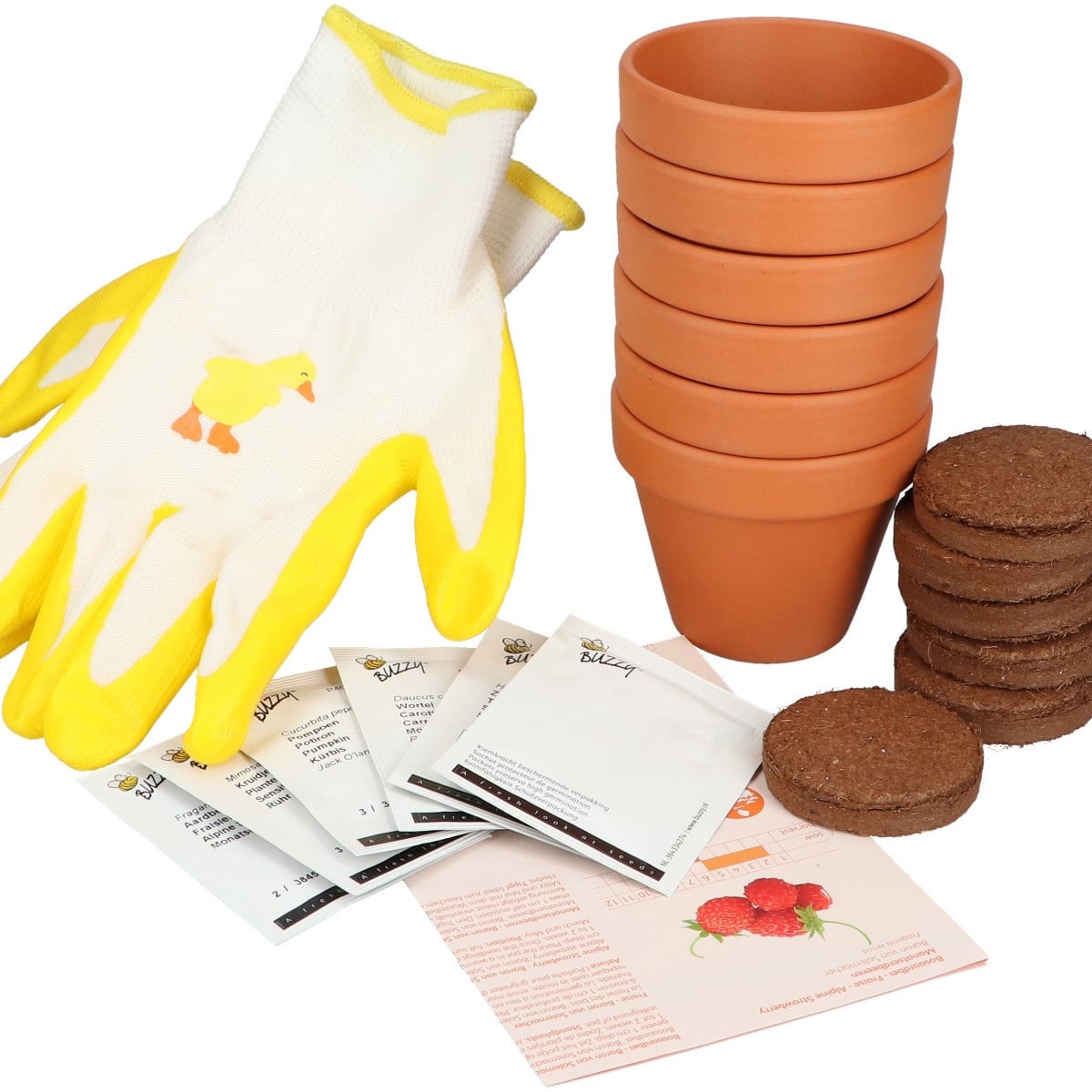 Buzzy Garden Gift - Dárková sada Dětská zahrádka - Pieterpik - 1 balení