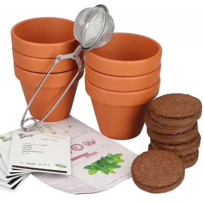 Buzzy Garden Gift - Dárková sada Čajová zahrádka - Pieterpik - 1 balení