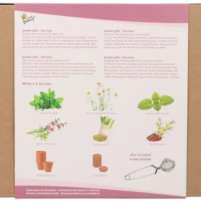 Buzzy Garden Gift - Dárková sada Čajová zahrádka - Pieterpik - 1 balení