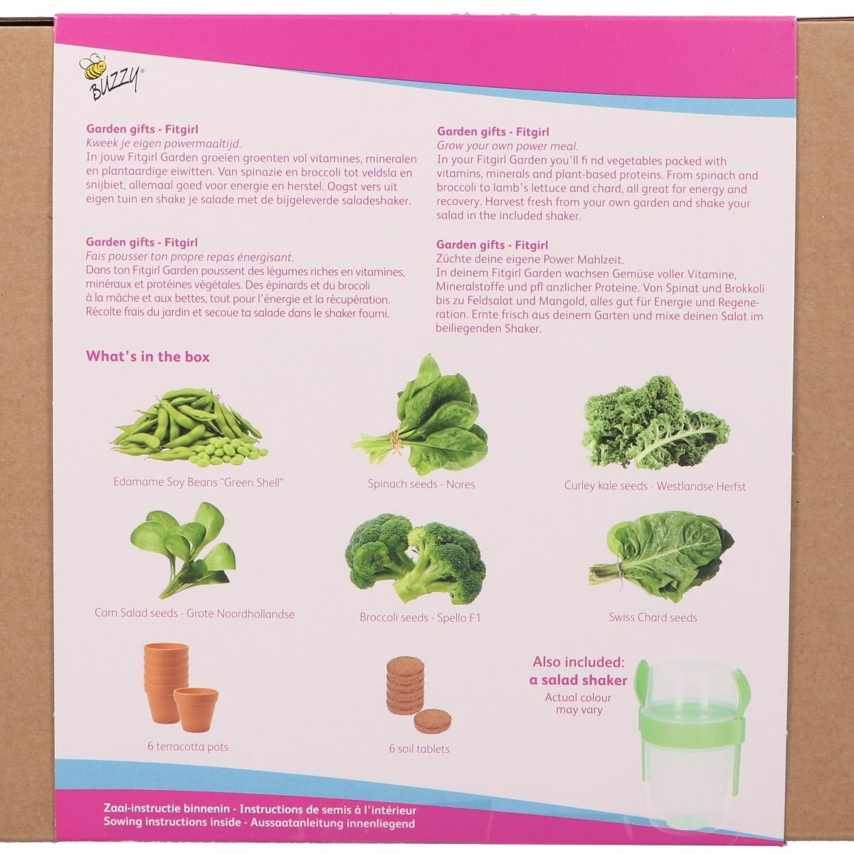 Buzzy Garden Gift - Dárková sada Fit zahrádka- Pieterpik - 1 balení