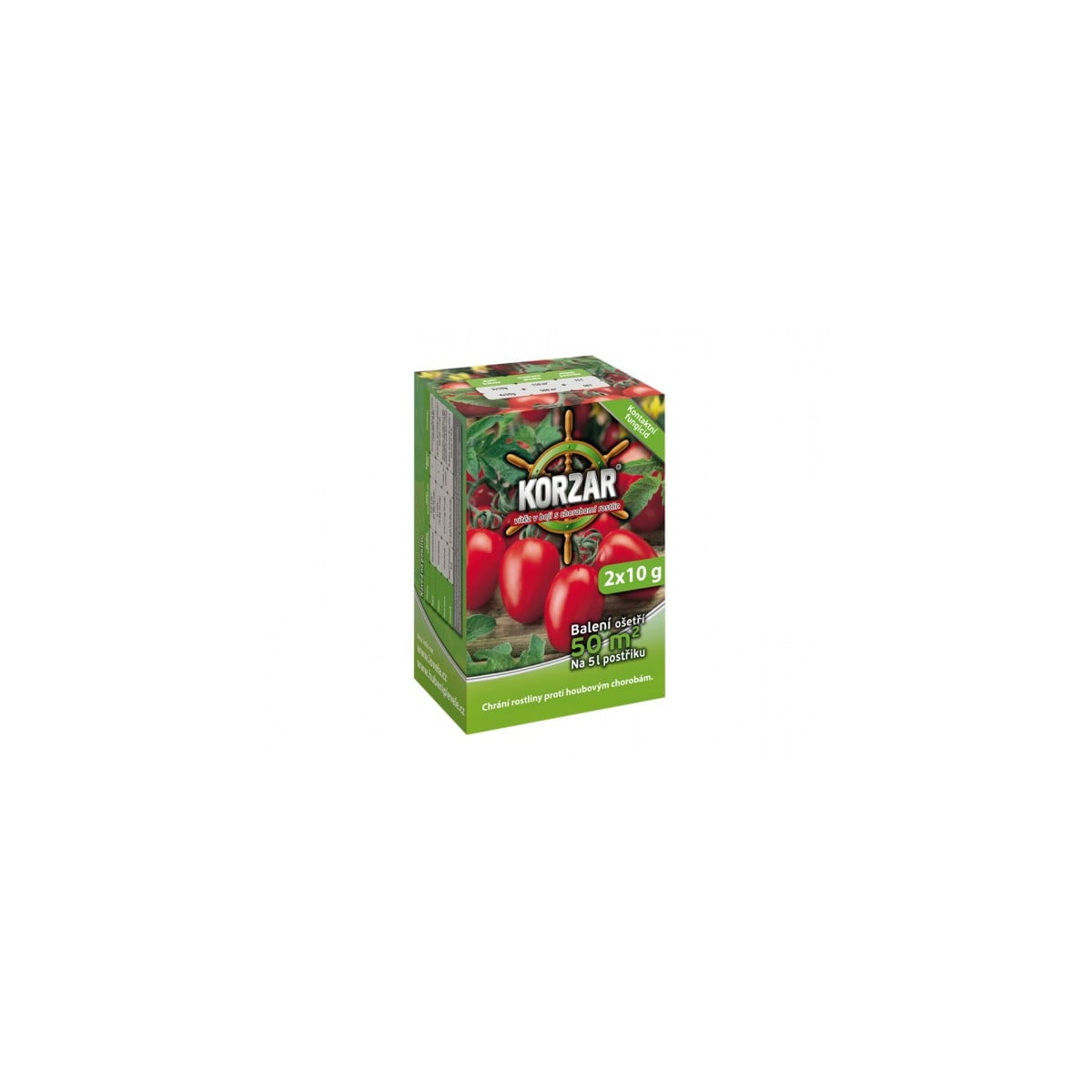 Korzar - přípravek proti houbovým chorobám - 2 x 10 g