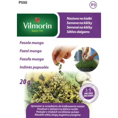 Semena na klíčky - Fazol mungo - 20 g