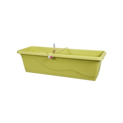 Samozavlažovací truhlík - Extra Lina Smart - zelený - 40 cm