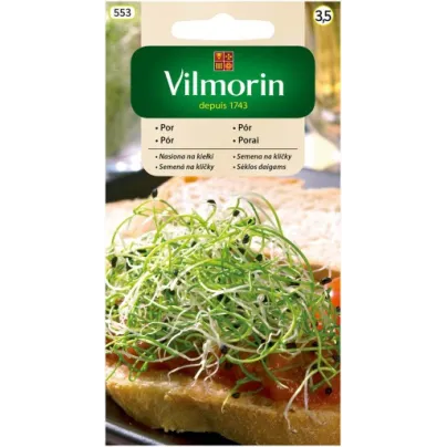 Semena na klíčky - Pór - Vilmorin - 1 g
