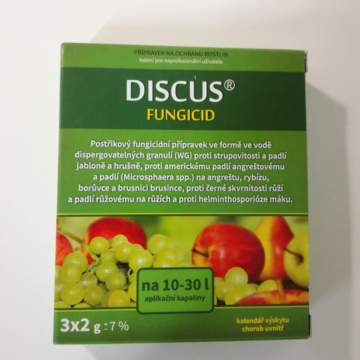 Discus - ochrana proti houbovým chorobám - 3 x 2 g