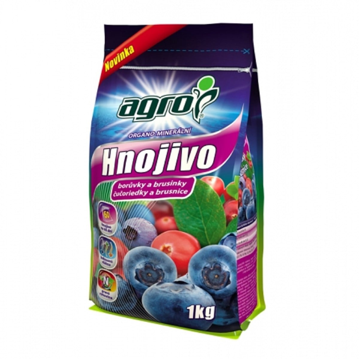 Hnojivo na borůvky a brusinky - Agro - pevné hnojivo - 1 kg